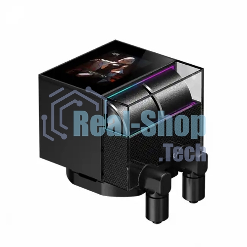 Система охлаждения Water Cooling System PCCooler DS360 Display BK (310W, 360мм, LED, Black, ARGb Pump/Fans: 3x120мм, 90.56CFM, 39.8dBA, 2500RPM/Pump height 65мм, 15dBA, 2600RPM, Rad thickness 27мм/S: 1851, 1700, 1200, 115X, AM5, AM4)