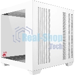Компьютерный корпус Bloody CC-121 белый без БП mATX 7x120мм 1xUSB2.0 1xUSB3.0 audio
