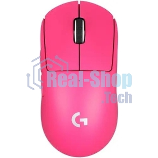 Мышь беспроводная Logitech G PRO X SUPERLIGHT розовый, 25600 dpi, радиоканал, USB, кнопки - 5
