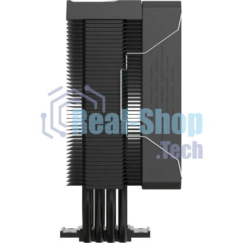 Устройство охлаждения(кулер) Formula Ice Burg ARGb Soc-AM5/AM4/1200/1700/1851 черный 4-pin 17-34dB Al+Cu 170W 552gr Ret (ICE BURG ARPW 4P BK)