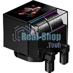 Система жидкостного охлаждения PcCooler DS360 Display ARGB Soc-AM5/AM4/1200/1700/1851 черный 4-pin 39.8dB Al LCD 310W Ret (DS360-BKAWXY-GL)