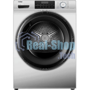 Сушильная машина Haier HD90-A2929BS серый, 9 кг, сушка - конденсационная, программ - 15, 59.5 x 84.5 x 60 см