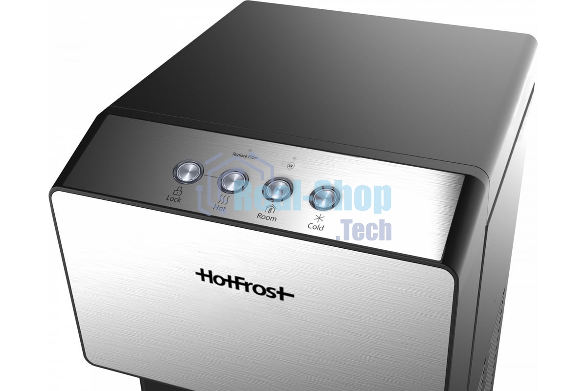 Пурифайер Hotfrost V450PUFSM, нагрев 90 °С, охлаждение 10 °С, серебристый/черный