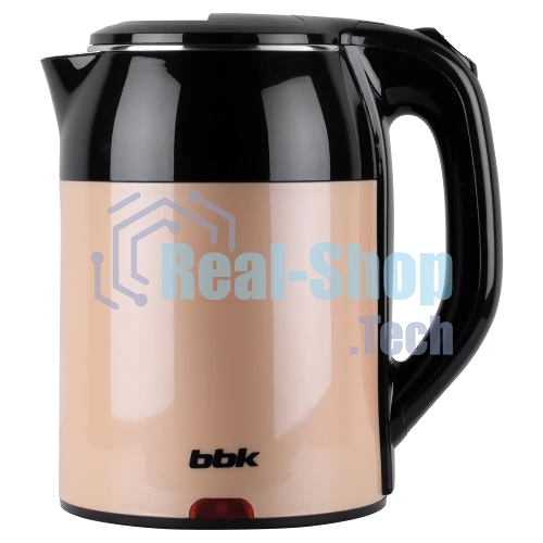 Чайник электрический BBK EK1709P черный/бежевый