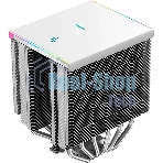 Кулер для процессора DEEPCOOL AK620 DIGITAL SE WH LGA20XX/1700/1200/115X/AM5/AM4 (9шт/кор, TDP 260W, PWM, DUAL Fan 120мм, 6 тепл. трубок, ARGb, белый) RET (R-AK620-WHADMN-GJD)
