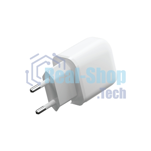 Сетевое зарядное устройство OLMIO Type-C+USB, 20W, 3A, QuickCharge3.0, PowerDelivery, белое
