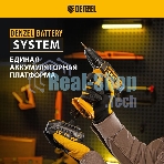 Дрель-шуруповерт Denzel CDL-18-0, 18 В, 0 Ач, 30 Нм, щеточный