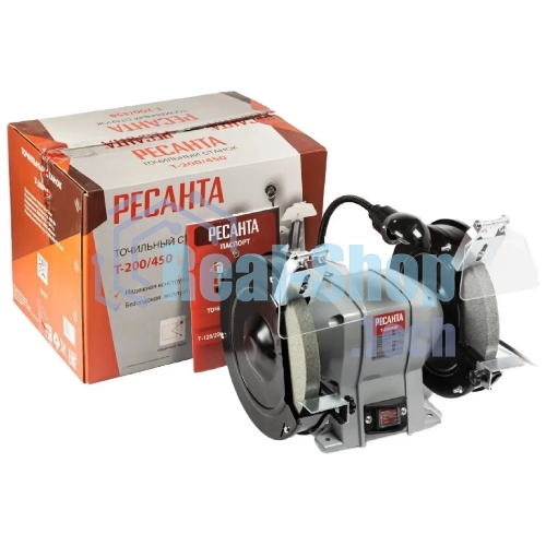 Электроточило Ресанта Т-200/450 450Вт 2950об/мин d=200мм t=20мм