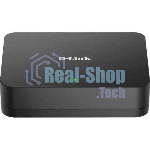 Коммутатор D-Link DGS-1005A, 5×1 Гбит/с, неуправляемый