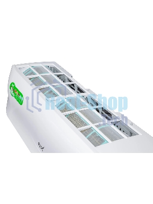 Кондиционер сплит-система настенного типа RIX LITE I/O-W12MB 12000 BTU, 32 м², 28 дБ, охлаждение, обогрев, осушение, белый