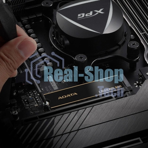 Накопитель SSD ADATA LEGEND 900, 2000Gb, PCIe 4.0 x4, 2280, NVMe, R/W 7000/5400, с радиатором