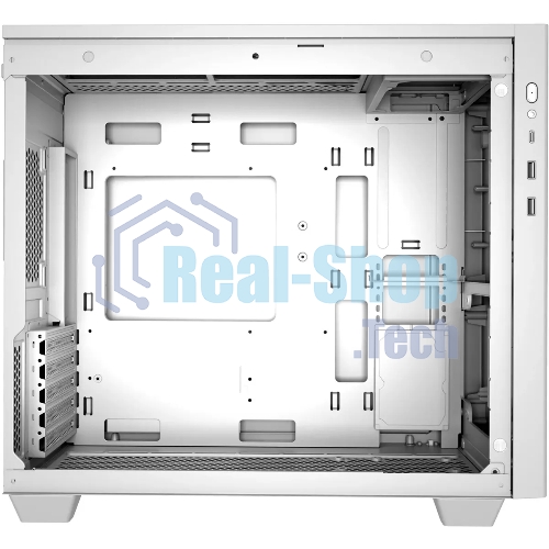 Компьютерный корпус Bloody BD-CC117F белый без БП mATX 5x120мм 1xUSB 2.0 1xUSB 3.0 audio bott PSU