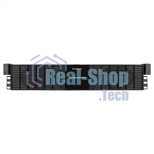 Батарейный блок ExeGate PowerExpert BX-2U.192V.16S7Ah для ULS-575-6kVA/ULS-575-10kVA встроенные батареи 12V 7.2Ah - 16шт, Rackmount 2U/Tower, металлический корпус, черный