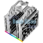 Кулер для процессора DEEPCOOL AK620 DIGITAL SE WH LGA20XX/1700/1200/115X/AM5/AM4 (9шт/кор, TDP 260W, PWM, DUAL Fan 120мм, 6 тепл. трубок, ARGb, белый) RET (R-AK620-WHADMN-GJD)