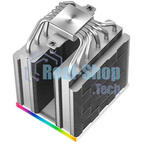 Кулер для процессора DEEPCOOL AK620 DIGITAL SE WH LGA20XX/1700/1200/115X/AM5/AM4 (9шт/кор, TDP 260W, PWM, DUAL Fan 120мм, 6 тепл. трубок, ARGb, белый) RET (R-AK620-WHADMN-GJD)