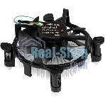 Кулер KingPrice KPAC-65-PWM3 92x92x25мм Soc-1200/1150/1151/1155 черный 4-pin 18-35dB Al 65W 140gr Ret