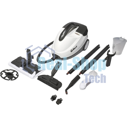Пароочиститель Bort BDR-2300-R 2100 Вт; 4 бар; 143 °С; 1500 мл;набор аксессуаров 14 шт 93722609
