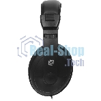 Проводные наушники Oklick HP-M211V черный, полноразмерные, Jack 3.5 мм