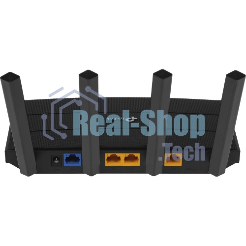 Роутер TP-Link AX1500 Dual-Band Wi-Fi 6 RouterSPEED: 300 Mbps at 2.4 GHz + 1201Mbps at 5 GHzSPEC: 4× Antennas, 1GHz Dual Core CPU, 1× Gigabit WAN Port + 3× Gigabit LAN Ports, 1024-QAM, OFDMAFEATURE: Tether App, WPA3, Access Point Mode, IPv6 Supported, IPTV, Bea