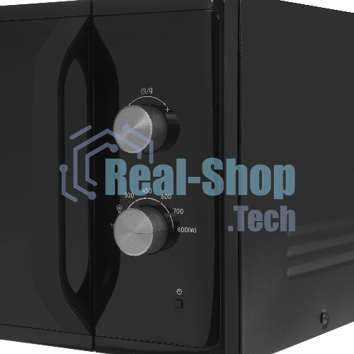 Микроволновая печь Samsung MS23K3614AK черный/серебристый, 23 л, 800 Вт, переключатели - поворотный механизм