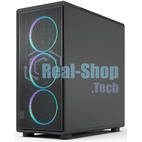 Корпус Fractal Design Epoch XL Black TG RGB Light Tint, Full-Tower, чёрный, 3 x 140 мм
