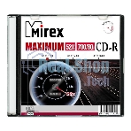 Диск CD-R Mirex 700 Mb, 52х, Maximum, Slim Case (1), (1/200)