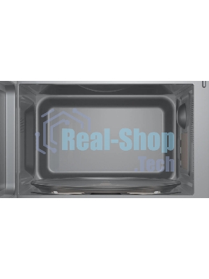 Встраиваемая микроволновая печь Bosch BFL623MB3 черный/серебристый, 20 л, 800 Вт, переключатели - сенсор, поворотный механизм