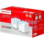 Mesh Wi-Fi система Mercusys Halo H32G(2-pack) AC1200, до 300 Мбит/с на 2,4 ГГц + до 867 Мбит/с на 5 ГГц, комплект 2 шт