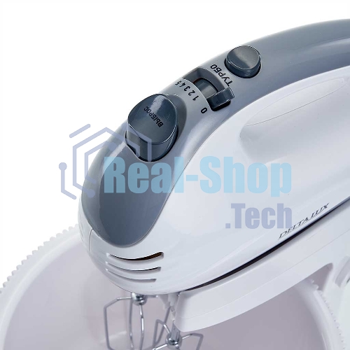 Миксер DELTA LUX DE-7901C белый с серым