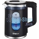 Чайник электрический Sakura SA-2735BK черный, 2,3 л., 1800 Вт