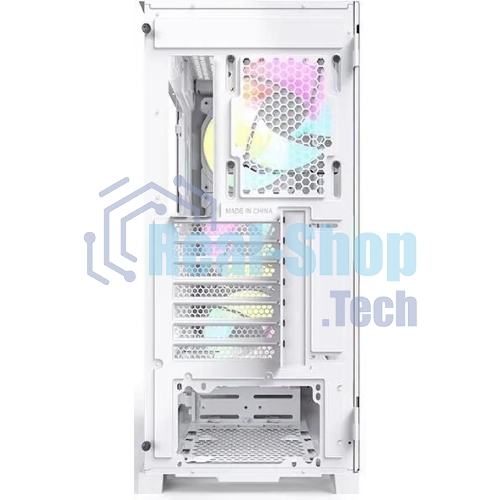 Компьютерный корпус Montech AIR 1000 PREMIUM белый без БП ATX 1x120мм 3x140мм 2xUSB3.0 1xUSB3.1 audio bott PSU