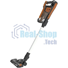 Пылесос вертикальный Blackton Bt VCA1401B оранжевый, питание от аккумулятора, 25 Вт, уборка сухая, пылесборник 0.6 л, работа от АКБ max 40 мин