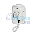Фен Puff 1203B белый, 1200 Вт