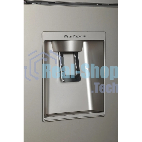 Холодильник Hitachi R-W660PUC7X GC шампань стекло двухкамерный 396/144л морозилка сверху, No Frost, Side by Side