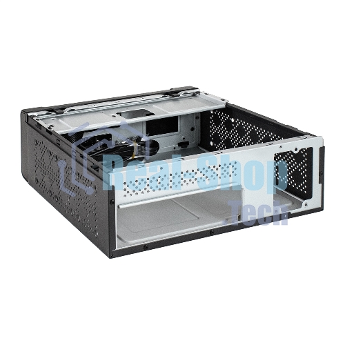 Компьютерный корпус Desktop ExeGate EX294018RUS FL-102 (mini-ITX, без БП, 2*USB+1*USB 3.0, аудио, черный)