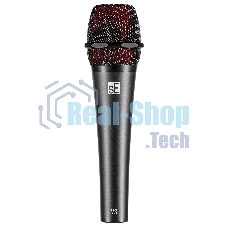 Микрофон динамический sE Electronics V3 50 Гц - 16 кГц, кардиоида, комплектация: микрофонный зажим, адаптер с резьбой, чёрная ветрозащита, транспортировочный чехол на молнии