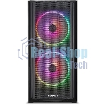 Корпус Lian Li Lancool 216 Black RGB, Midi-Tower, чёрный, 2 x 160 мм, 1 x 140 мм