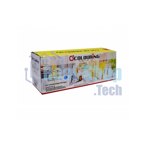 Картридж лазерный Colouring CG-CF211A (131A)/731 голубой (1800 стр.) для принтеров HP LaserJet Pro 200 Color M251/276 Canon i-SENSYS LBP7110CW/LBP7100CN/MF8280CW/MF8250CN/MF8230CN/MF8210CN