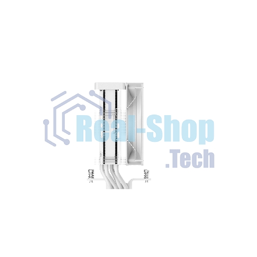 Кулер для процессора Cooler Ocypus Delta A40 WH ARGb белый 120мм алюминий+медь 2000rpm 29db 4-pin 220W 156мм
