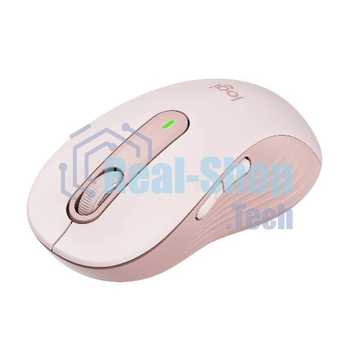 Мышь беспроводная Logitech Signature M650 розовый, 4000 dpi, радиоканал, Bluetooth, USB, кнопки - 5
