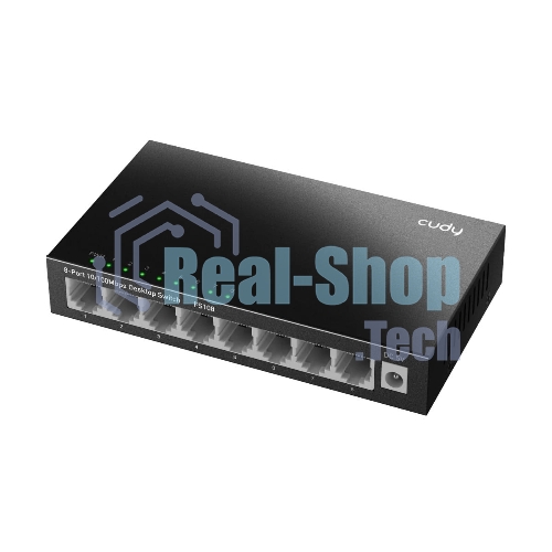 Коммутатор Cudy FS108, 8×100 Мбит/с