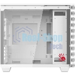 Компьютерный корпус Bloody BD-CC117F белый без БП mATX 5x120мм 1xUSB 2.0 1xUSB 3.0 audio bott PSU