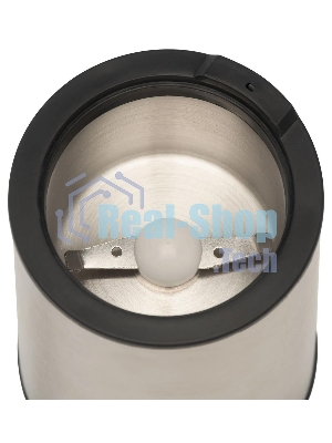 Кофемолка Hyundai HYC-G5261 200Вт сист.помол.:ротац.нож вместим.:60гр серебристый