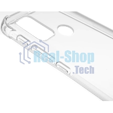 Чехол (клип-кейс) Brosco, для Motorola Moto G20, прозрачный moto-g20-hard-tpu-transparent