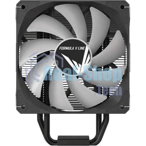Устройство охлаждения(кулер) Formula Ice Burg ARGb Soc-AM5/AM4/1200/1700/1851 черный 4-pin 17-34dB Al+Cu 170W 552gr Ret (ICE BURG ARPW 4P BK)