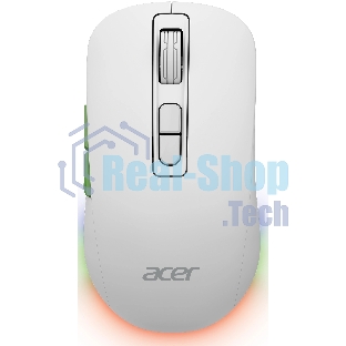 Мышь беспроводная Acer OMR311 белый, 2400 dpi, радиоканал, Bluetooth, USB, кнопки - 7