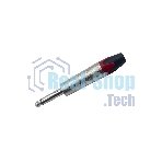 Комплект кабельных разъемов Wize WCJM6.3M-5 Jack 6.3 мм, моно (вилка), 5 шт. в комплекте
