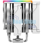 Кулер для процессора DEEPCOOL AK620 DIGITAL SE WH LGA20XX/1700/1200/115X/AM5/AM4 (9шт/кор, TDP 260W, PWM, DUAL Fan 120мм, 6 тепл. трубок, ARGb, белый) RET (R-AK620-WHADMN-GJD)