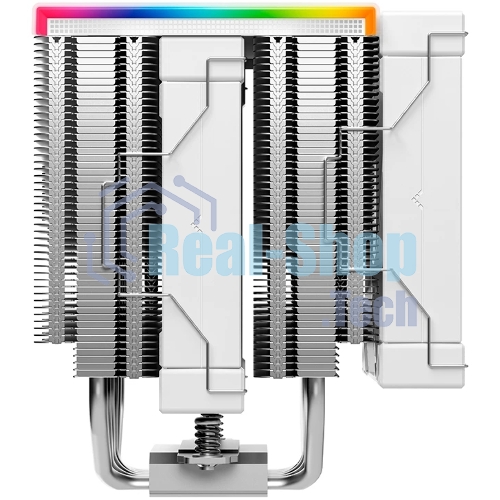 Кулер для процессора DEEPCOOL AK620 DIGITAL SE WH LGA20XX/1700/1200/115X/AM5/AM4 (9шт/кор, TDP 260W, PWM, DUAL Fan 120мм, 6 тепл. трубок, ARGb, белый) RET (R-AK620-WHADMN-GJD)