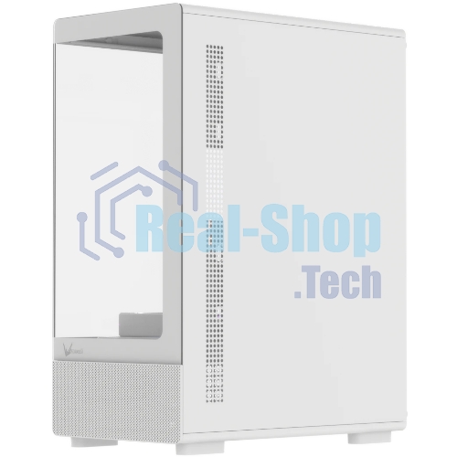 Корпус Formula Crystal Z1CM v2 белый без БП mATX 5x120мм 1xUSB3.0 audio bott PSU